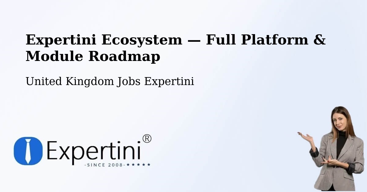 Expertini Ecosystem — Full Platform & Module Roadmap – Ripon
